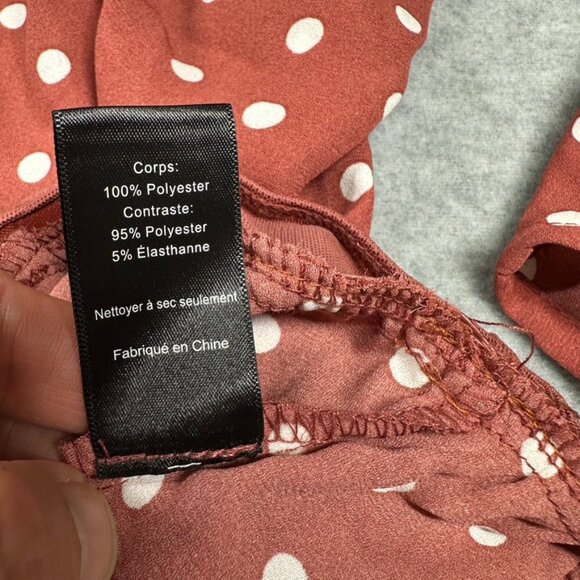 Long Sleeve Polka Dot Body Suit - Picture 10 of 11